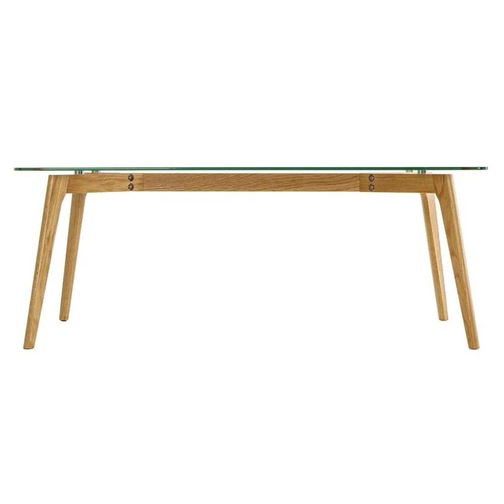 TAVOLINO ALPINE RETT. VETRO 120X60X45H